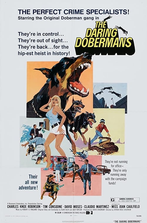 The Daring Dobermans Movie Poster Image
