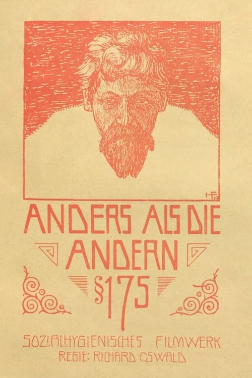 Anders als die Andern (1919) poster