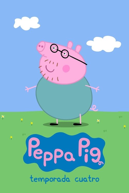 Ver temporada 4 de Peppa Pig Póster de la temporada 4 de la serie Peppa Pig
