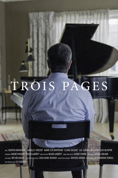 Trois Pages (2018) poster