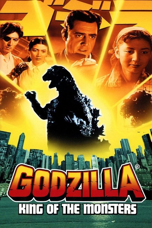 Grootschalige poster van Godzilla, King of the Monsters!