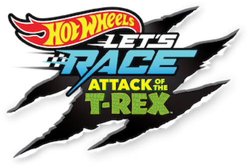 Logo Hot Wheels Let's Race: Attack of the T-Rex