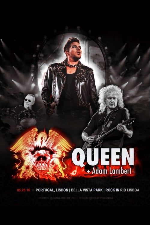 Poster do filme Queen & Adam Lambert: Rock in Rio (Lisboa)
