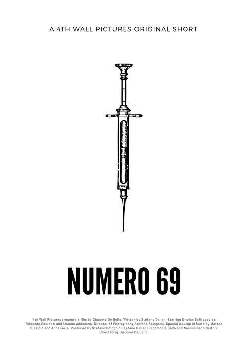 Numero 69 movie poster player