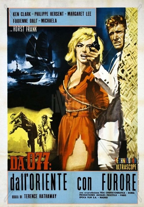 Agente 077 dall'oriente con furore poster