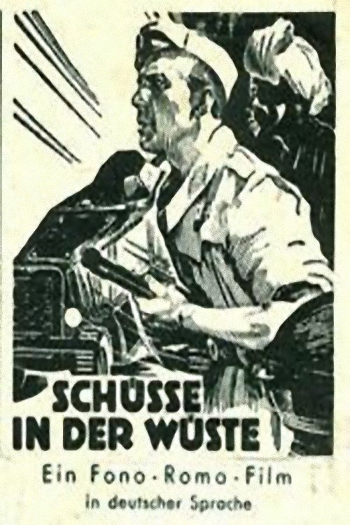 Schüsse in der Wüste movie poster player