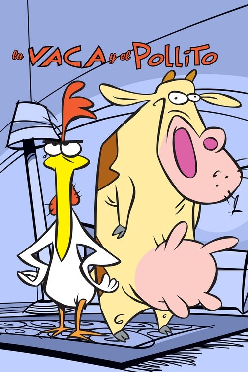 Póster de la temporada 1 de la serie Vaca y Pollo