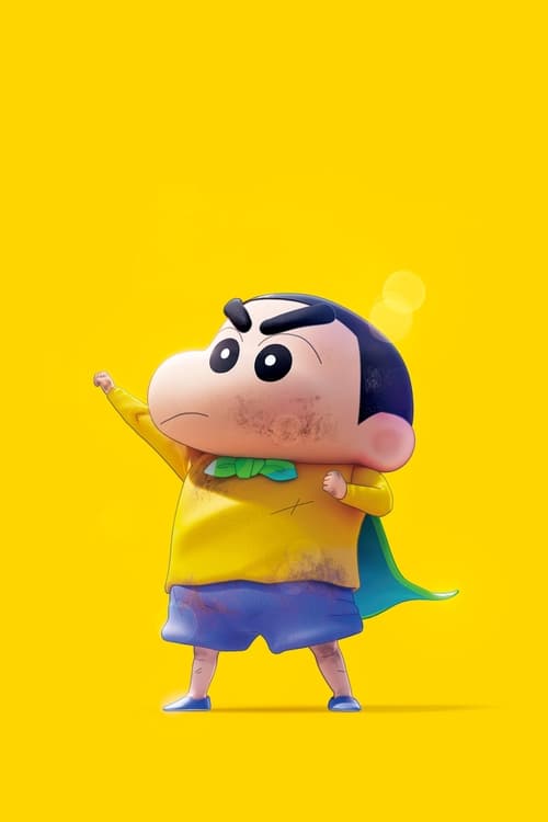 New Dimension! Crayon Shinchan the Movie: Battle of Supernatural Powers ~Flying Sushi~ Movie Poster Image