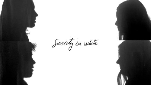 society in white: salud mental Backdrop Blur