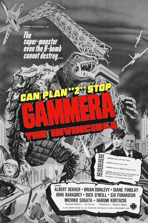 Gammera the Invincible poster