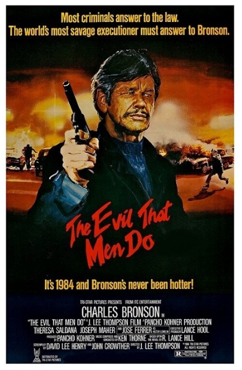 The Evil That Men Do movie poster player