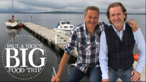Paul and Nick's Big Food Trip Backdrop Blur