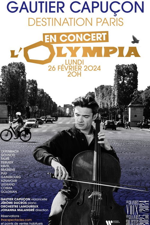 Gautier Capuçon à l'Olympia poster