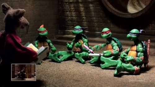 Escena del episodio 11 de la temporada 8 de la serie Robot Chicken