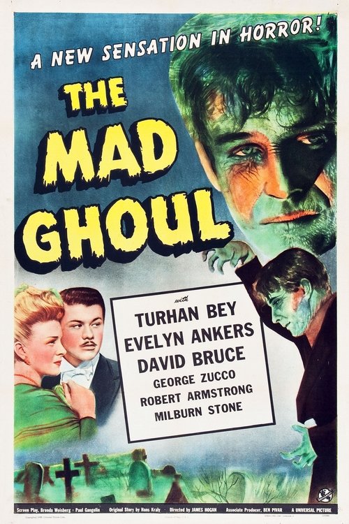 The Mad Ghoul movie poster player