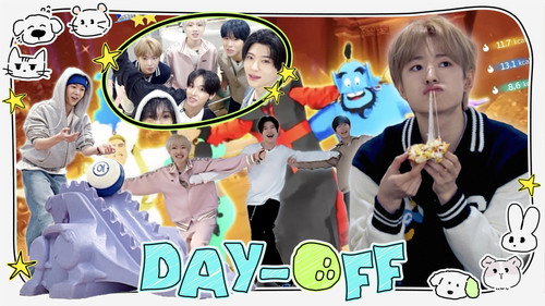 Dance: Pull it~ /ᐠ｡‸｡ᐟ\◞"♬ Bowling ball: Let go ◟ (ᑒ) ੭⸒ | 💃:引っ張って~ 🎳:放して | WISH Day Off