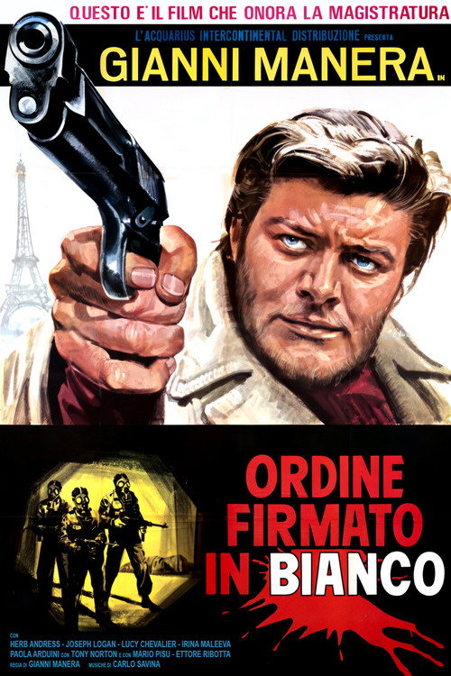 Orders Signed in White poster