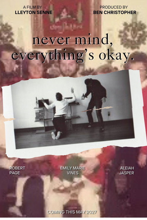 never mind, everything's okay. poster