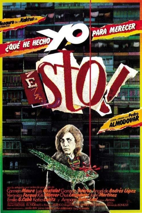 ¿Qué he hecho yo para merecer esto! (1984) poster