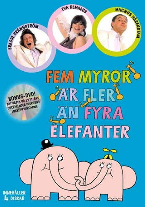 Fem myror är fler än fyra elefanter