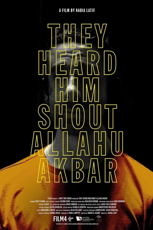 Poster do filme They Heard Him Shout Allahu Akbar