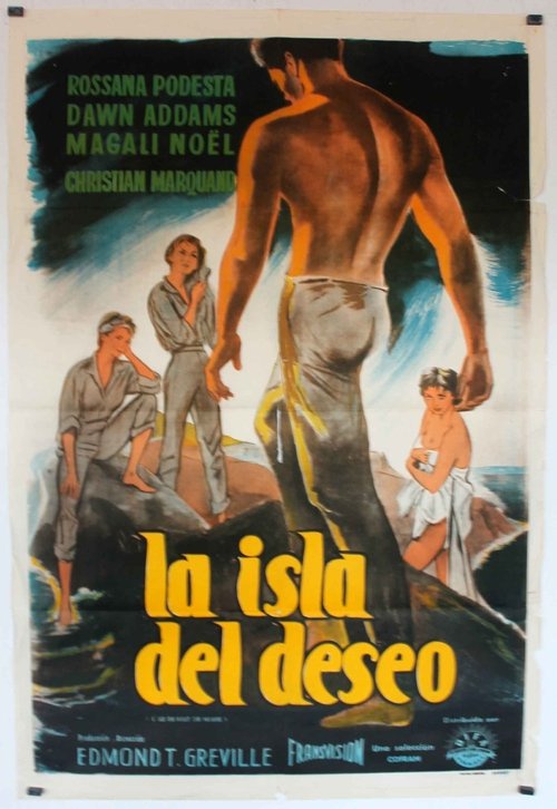 La isla del deseo movie poster player