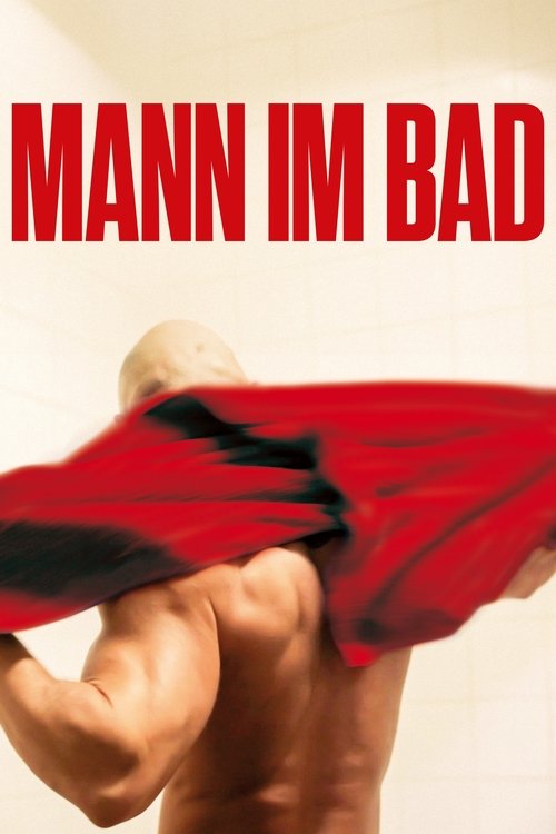 Mann im Bad Poster