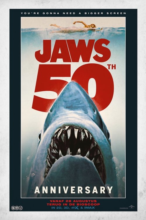 Jaws (1975) - Movie Poster