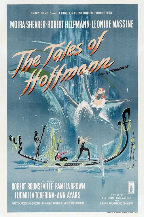 Grootschalige poster van The Tales of Hoffmann