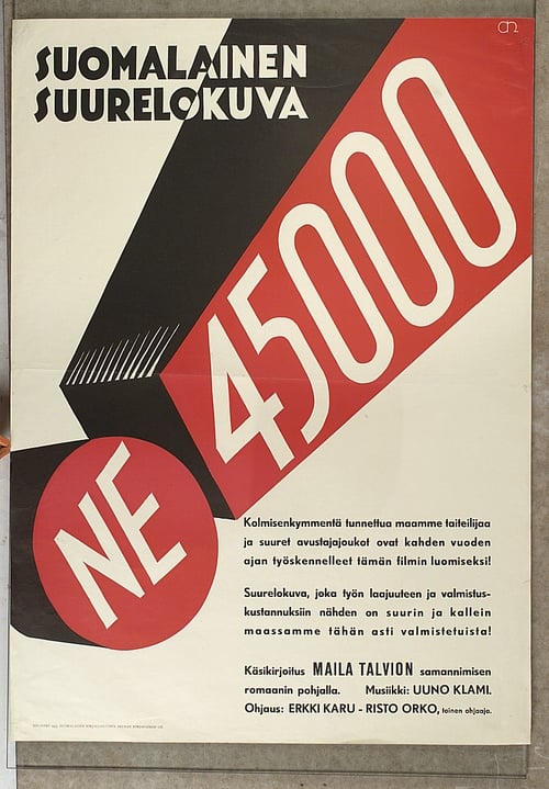 Ne 45000 (1933) poster