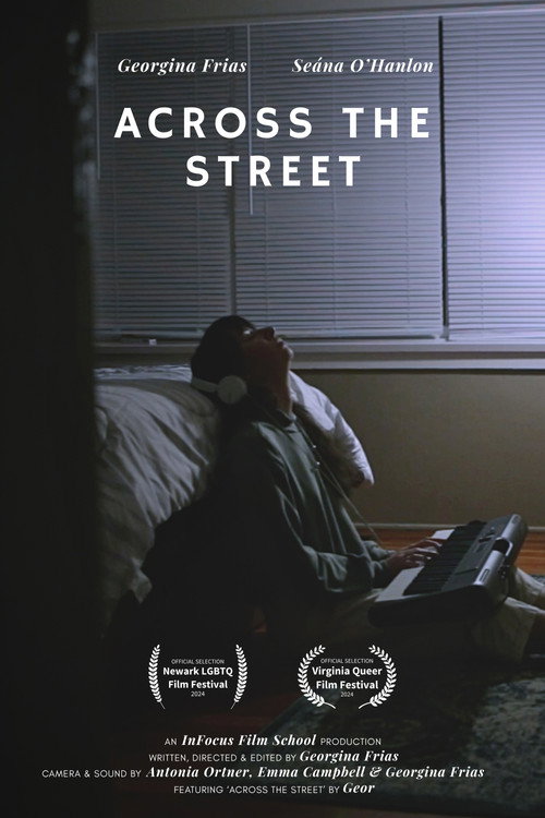 Póster oficial de Across the Street (2024) - Drama
