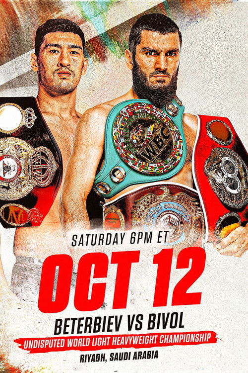 Artur Beterbiev vs. Dmitry Bivol poster