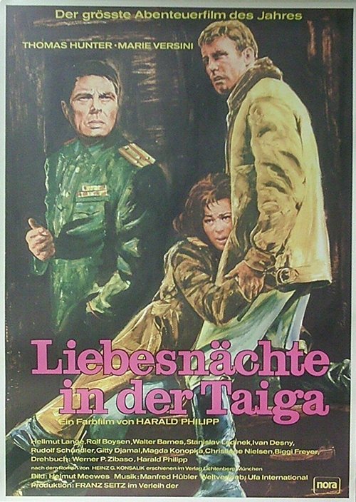 Liebesnächte in der Taiga movie poster player