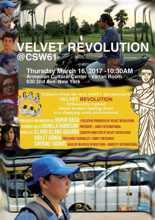 Velvet Revolution movie poster player