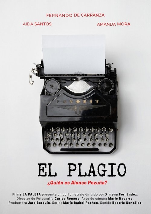 El Plagio movie poster player