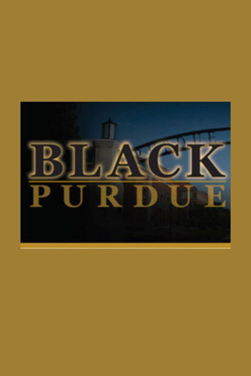 Black Purdue poster