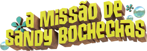 A Missão de Sandy Bochechas - Logo 4