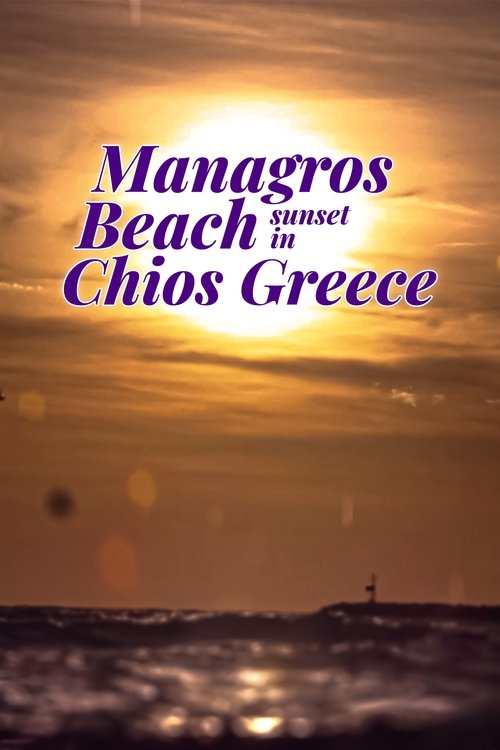 Managros Beach Sunset in Chios Greece (2023)