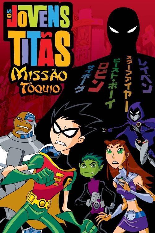 Pôster de Os Jovens Titãs: Missão Tóquio