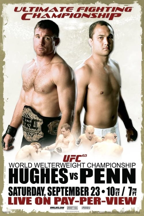 Poster UFC 63: Hughes vs. Penn 2006