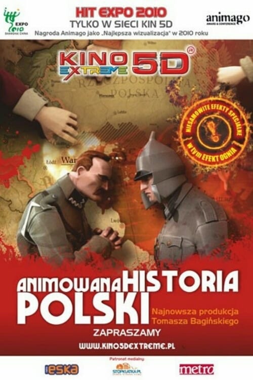 Poster Animowana historia Polski 2010