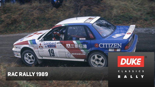 RAC Rally 1989 Backdrop Blur