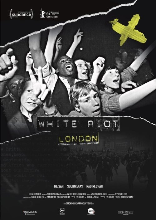 White Riot: London movie poster player