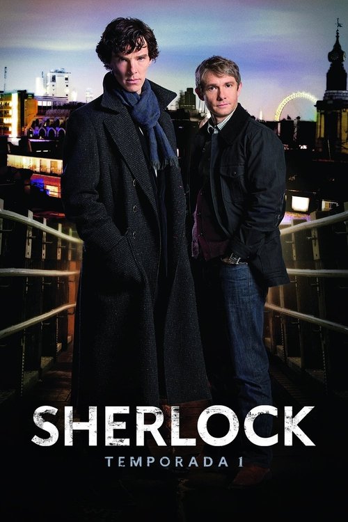 Ver temporada 1 de Sherlock Póster de la temporada 1 de la serie Sherlock