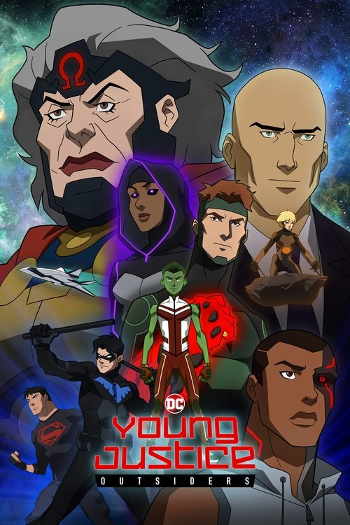 Grootschalige poster van Young Justice