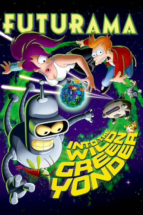 Grootschalige poster van Futurama: Into the Wild Green Yonder