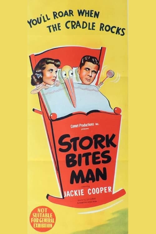 Poster Stork Bites Man 1947