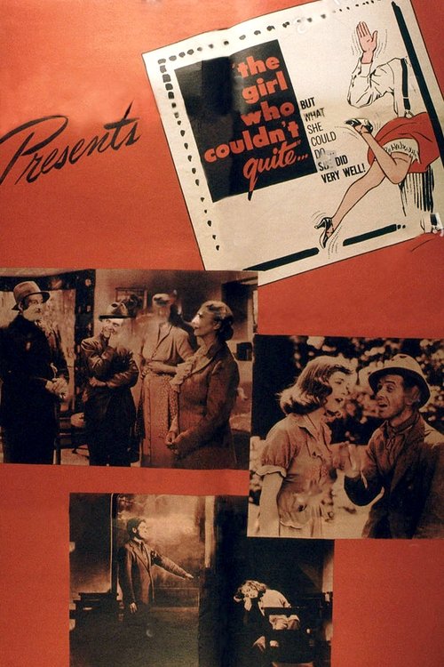 The Girl Who Couldn't Quite movie poster player