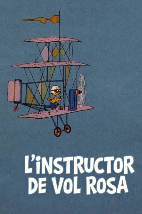 Cartell de L'instructor de vol rosa