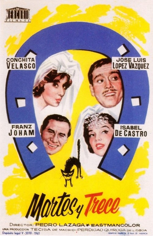 Martes y trece movie poster player